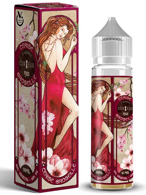 Curieux Cerise Groseille 50ml Curieux Vapote Plus