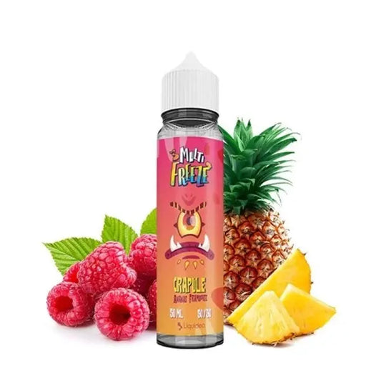 Crapule Ananas Framboise 0mg 50ml - Liquideo Multifreeze Liquideo Vapote Plus