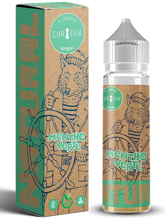 Curieux Menthe Verte 50ml Curieux Vapote Plus