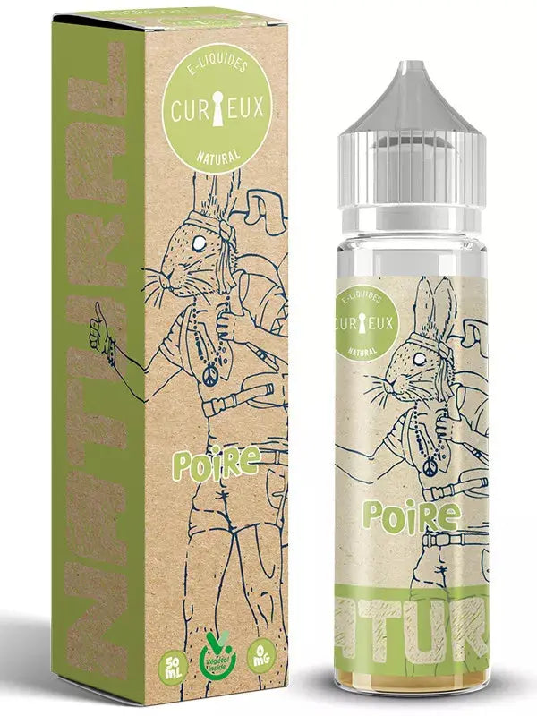 Curieux Poire 50ml Curieux Vapote Plus