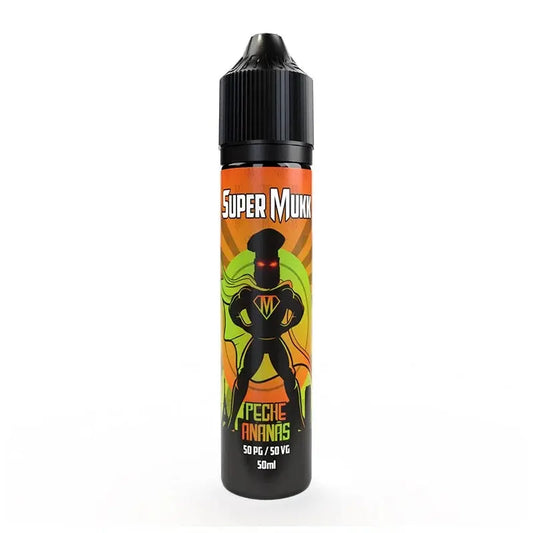 E liquide Pêche Ananas 50 ml - Super Mukk Alfaliquid Vapote Plus