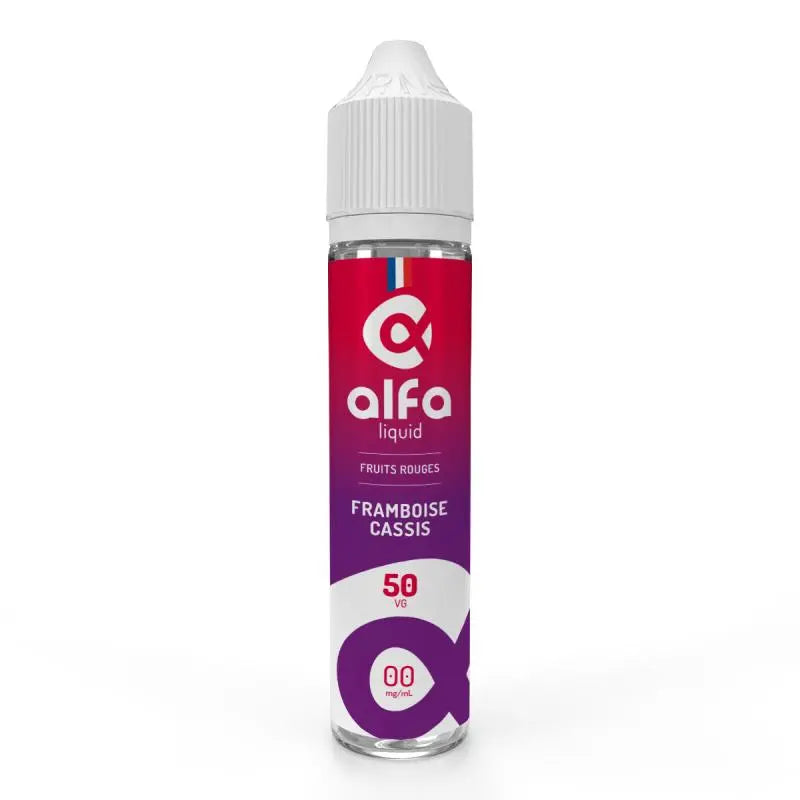 Framboise Cassis Alfaliquid 50 ml Alfaliquid Vapote Plus