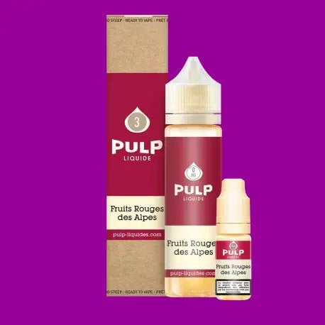 Fruits Rouges des Alpes 60ml - Pulp Pulp Vapote Plus