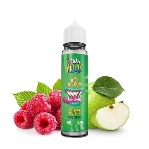 Galipette Pomme Framboise 0mg 50ml - Liquideo Multifreeze Liquideo Vapote Plus