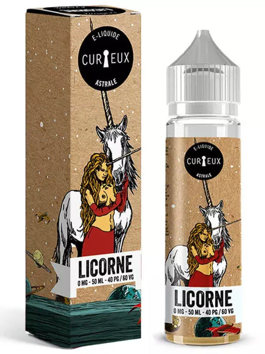 Curieux La Licorne 50ml Curieux Vapote Plus