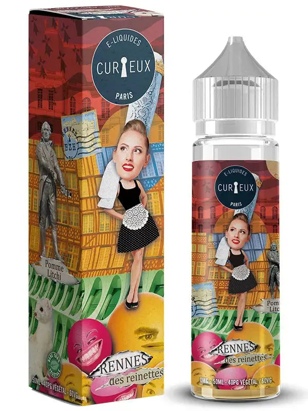 Curieux Rennes des Reinettes 50ml Curieux Vapote Plus