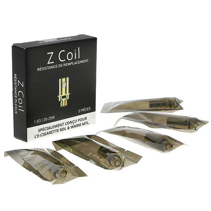 Résistances Z-Coil (x5) Zenith/Kroma Z Innokin Vaporesso Vapote Plus